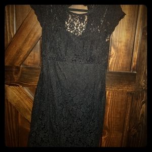 Little Black Lace Dress